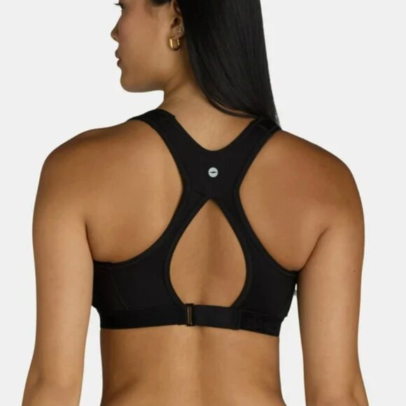 Avia Women's and Women's Plus High Impact Velcro Sports Bra, Size L 10-12 - Picture 1 of 11